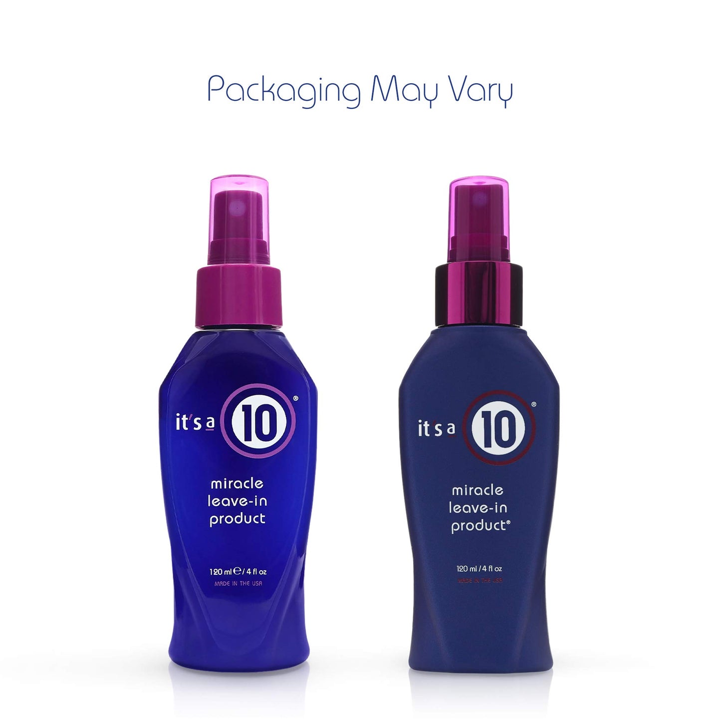 it's a 10 Haircare Miracle Leave-In Product, 4 fl. oz. (Pack of 5)