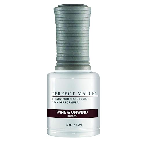 LeChat Perfect Match Gel Polish, Wine & Unwind, 0.5 Fl Oz Beauty & Personal Care LECHAT