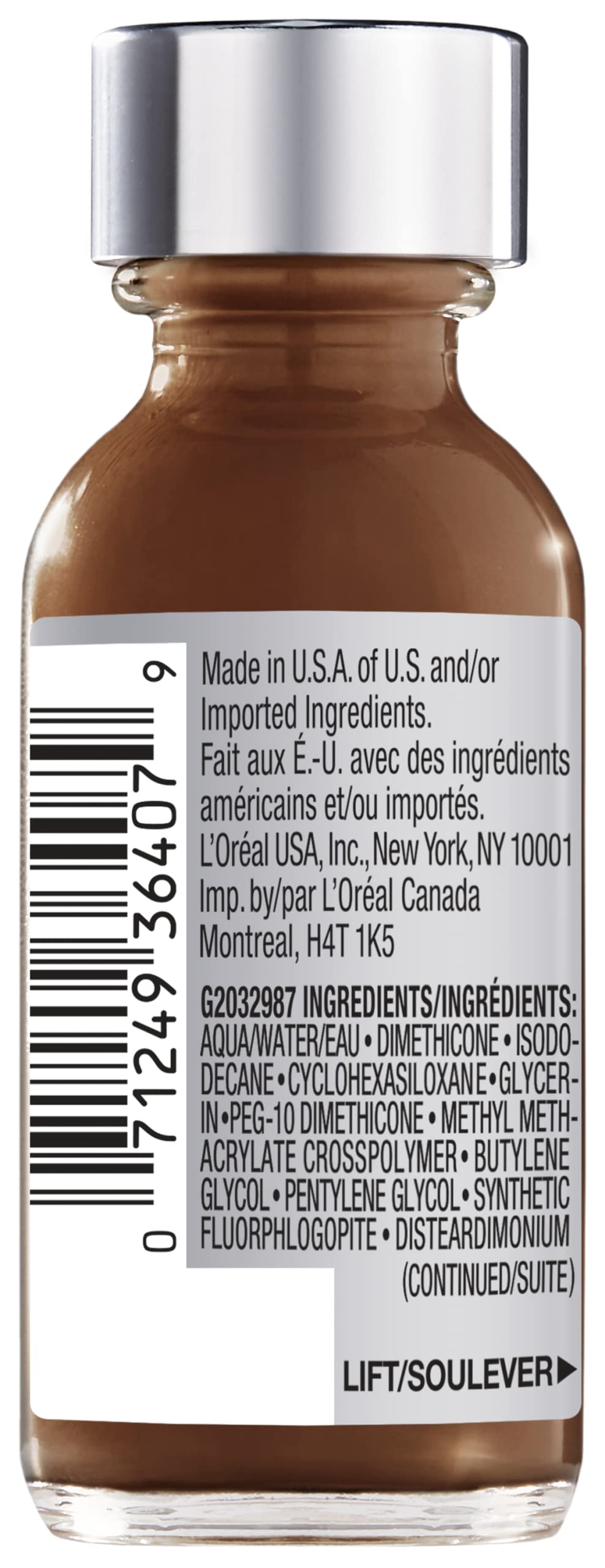 L’Oréal Paris Makeup True Match Super-Blendable Liquid Foundation, Chocolate N11, 1 Fl Oz,1 Count