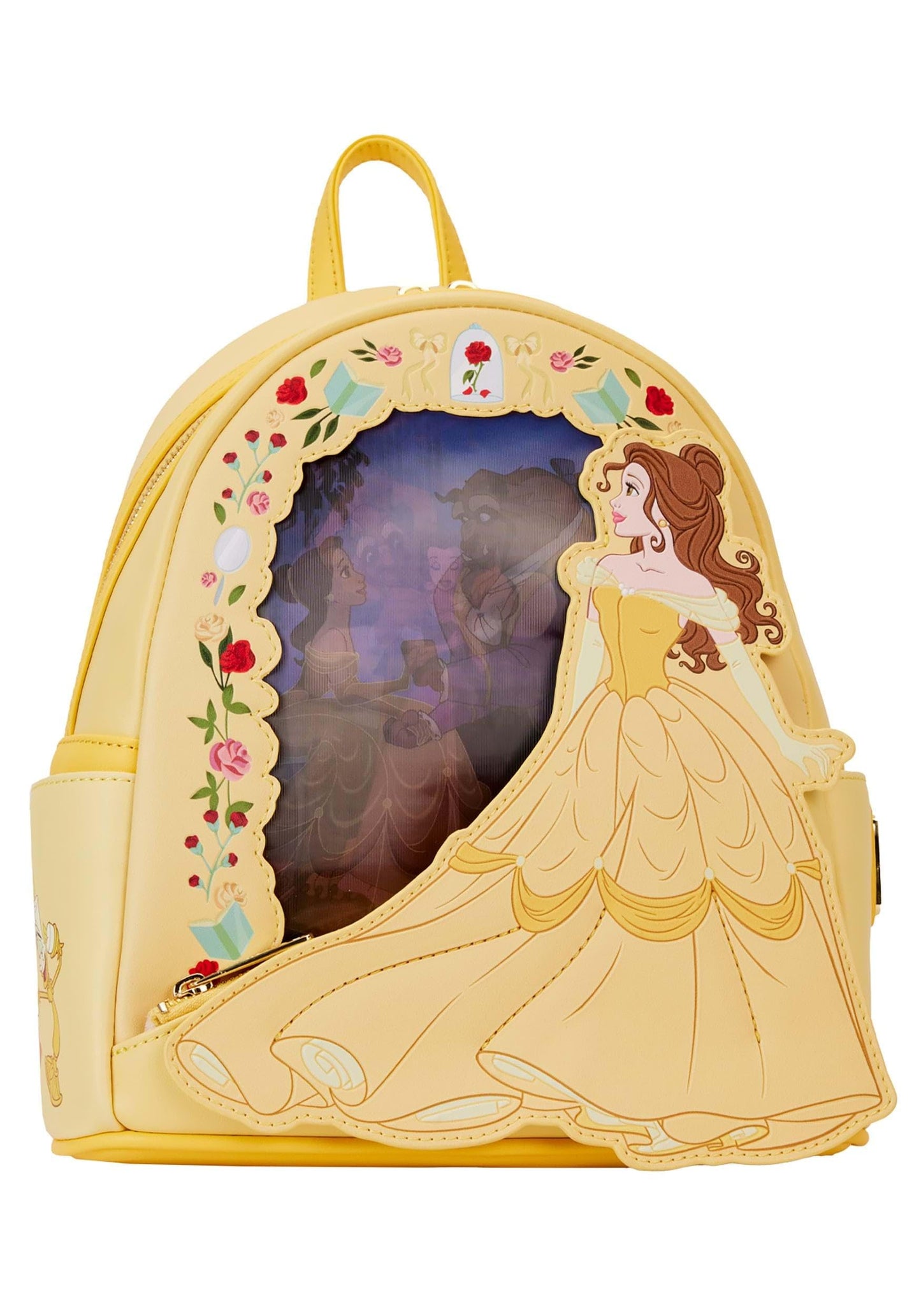 Loungefly Disney Beauty and the Beast Princess Series Lenticular Mini Backpack