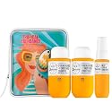 Sol de Janeiro Tropical Abundance Hair Repair Trio Travel Set | Jet Set | Sulfate Free Brazilian Joia Shampoo and Conditioner | Leave In Conditioner