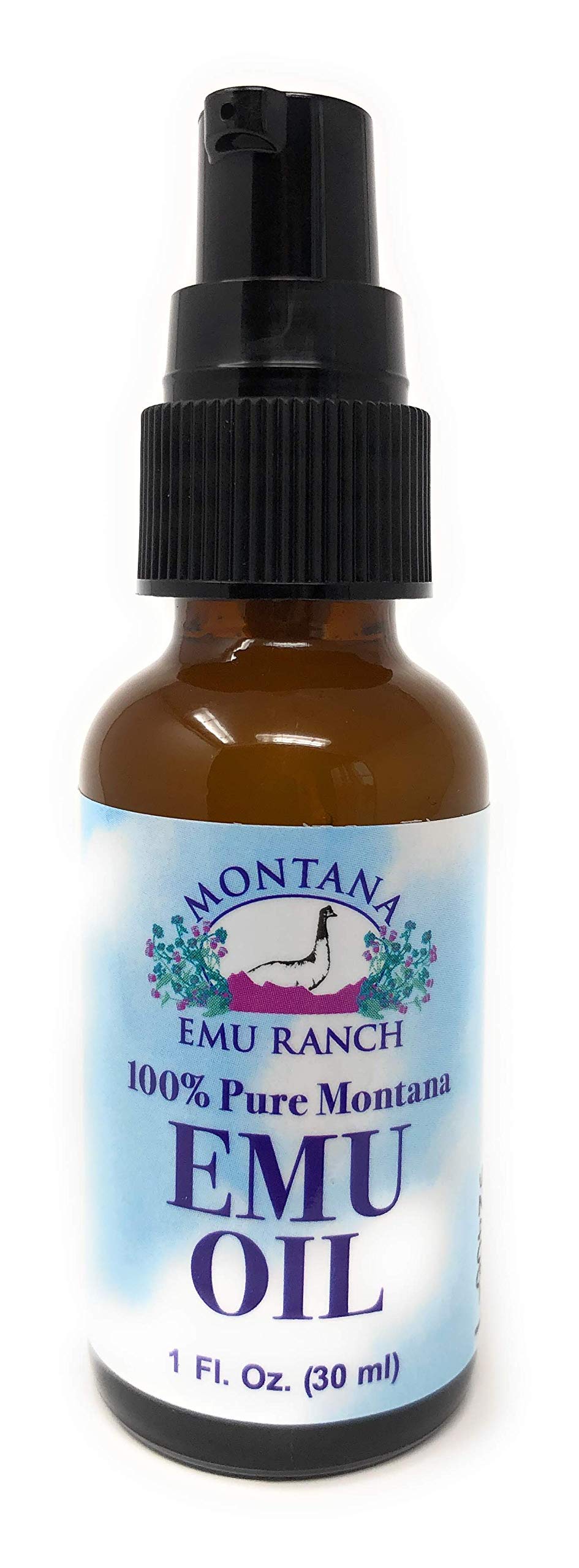 100% Pure Montana Emu Oil Montana Emu Ranch Co. 1 oz Liquid