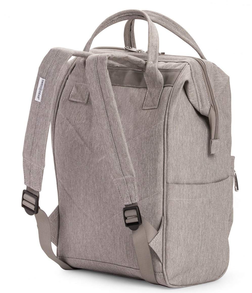 SwissGear 3576 Laptop Backpack, Grey, 12-Inch