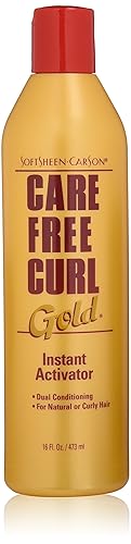 SoftSheen-Carson Care Free Curl Gold Instant Activator, for Natural and Curly Hair, Softens and Hydrates, Moisturizes Hair and Great for Easy Combing