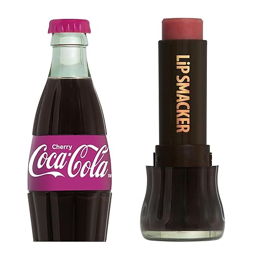 Lip Smacker Coca Cola Collection Lip Balm, Flavored Moisturizing, Smoothing Soft Shine, Hydrating & Protecting Fun Tasty Flavors, Cruelty-Free & Vegan