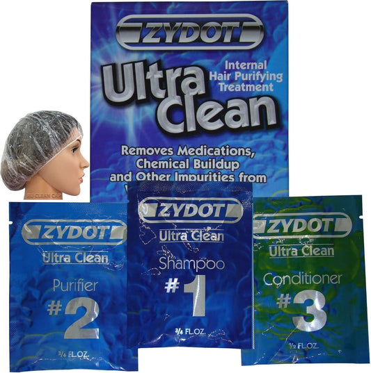Zydot Ultra Clean Detox Shampoo Kit – Fast Hair Follicle Cleansing, Toxin Removal & Deep Detox for Clear, Healthy Hair