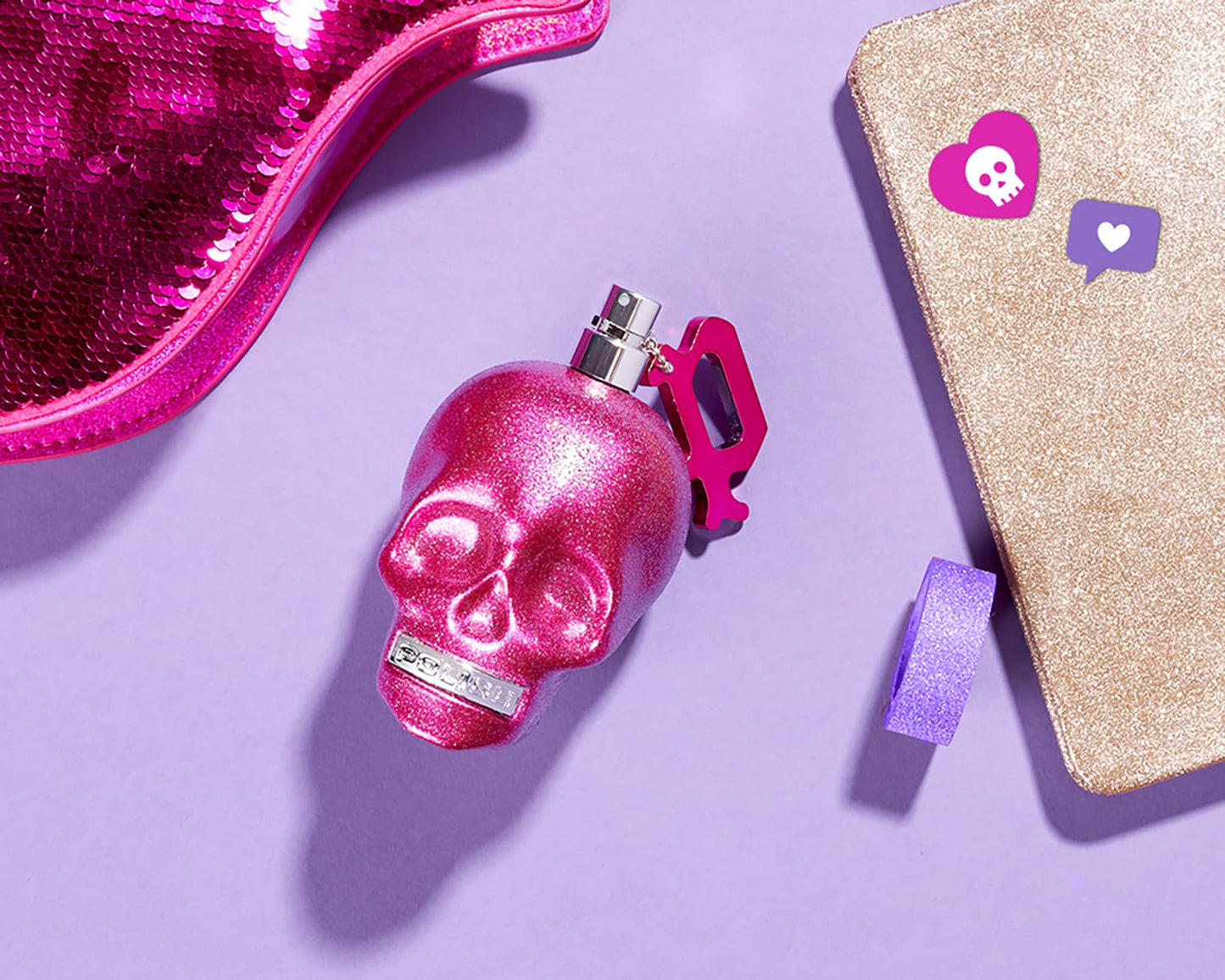 POLICE To Be Sweet Girl Fragrance For Woman - Feminine Scent - Gourmand Accords - Housed In A Pretty, Punk Bottle - Mingles Tart-Sweet Fruits