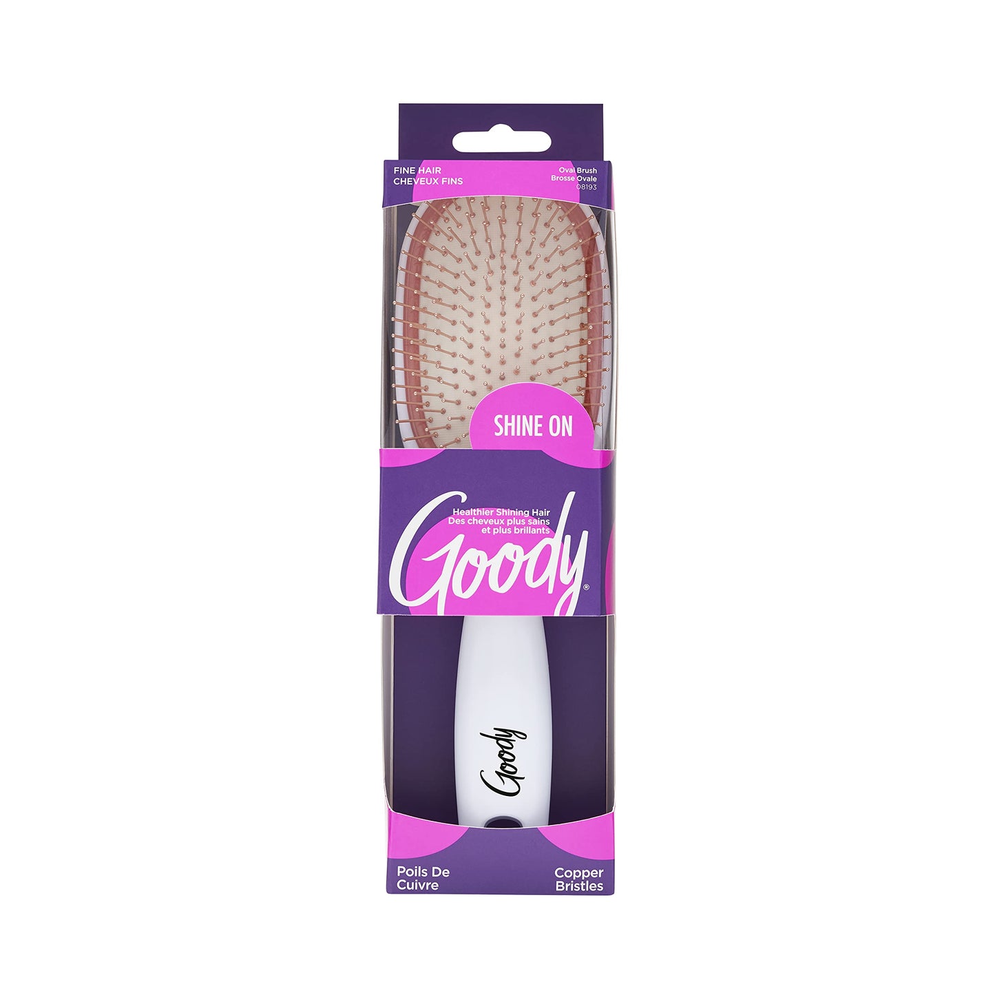 Goody Clean Radiance Oval Cushion Hair Brush