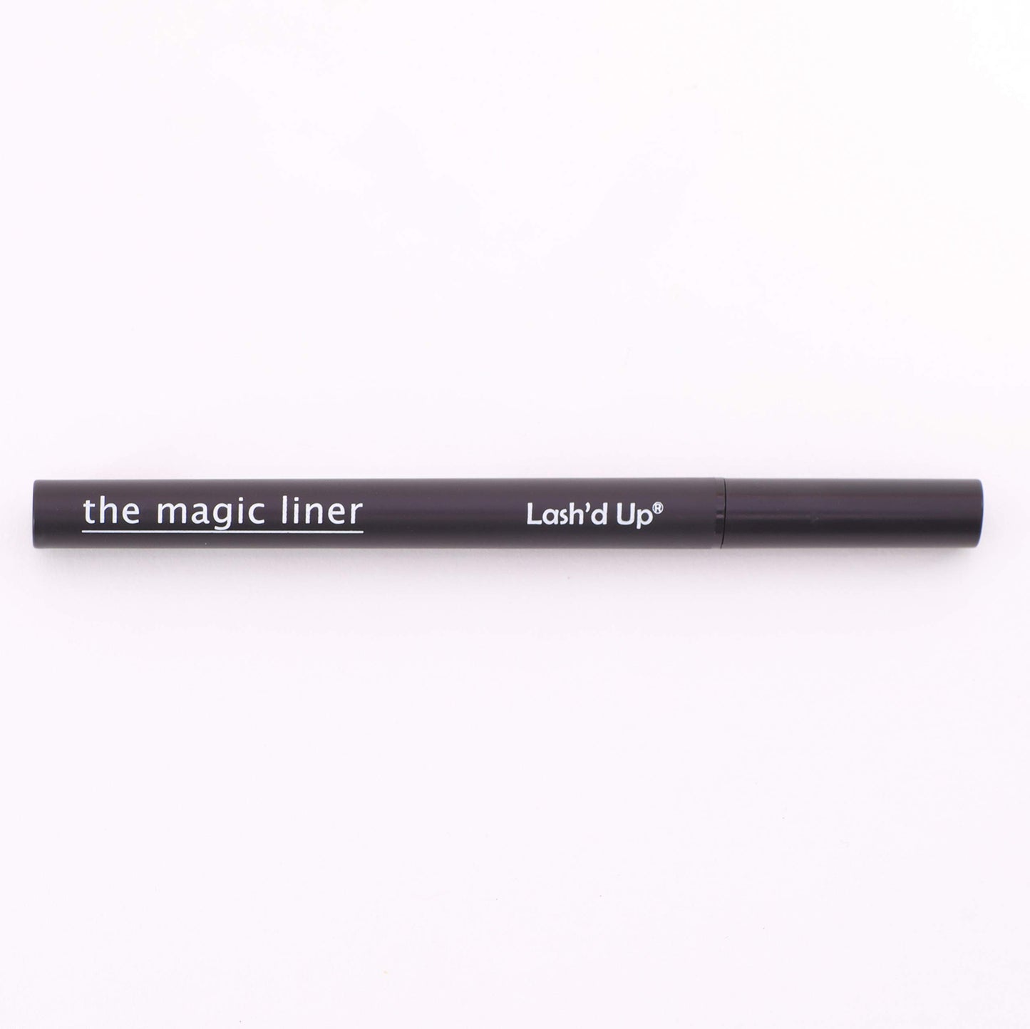 Lash'd Up Glue Liner Pen (Extra Strong, Clear & Black) Magic Self-Adhesive Eyeliner Full-size 0.032 Oz. (2 PCS, Clear & Black, Extra Strong)