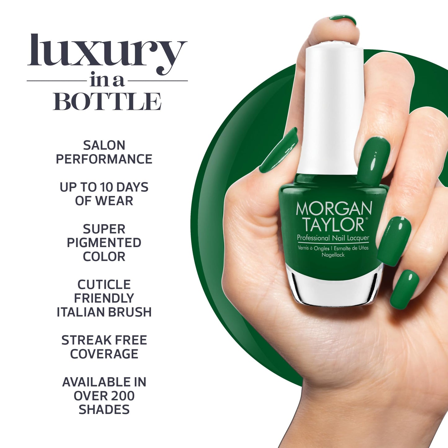 Morgan Taylor Summer Collection Keep It Juicy - 15mL Professional Lacquer, Chip-Resistant, Fast-Drying, Long-Lasting, High-Shine Finish, Perfect Beauty & Personal Care Morgan Taylor