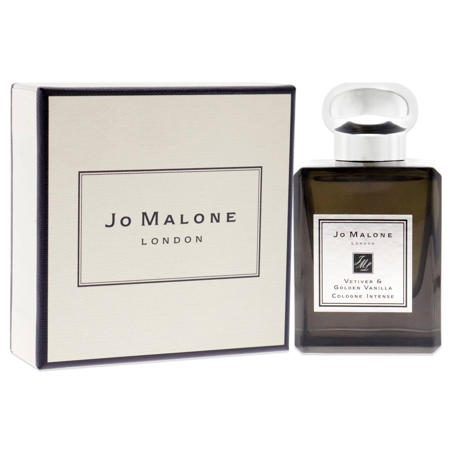 Jo Malone Vetiver & Golden Vanilla Cologne Intense Eau de Cologen Spray for Unisex, 1.7 Ounce