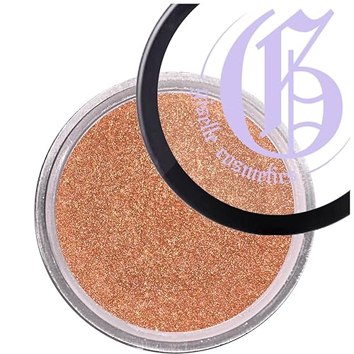 Giselle Cosmetics Gold Digger Loose Mineral Bronzer - Natural Face Powder, Highlighter Makeup, Contour Powder, Blush Palette, Matte Bronzer, Eyeshadow
