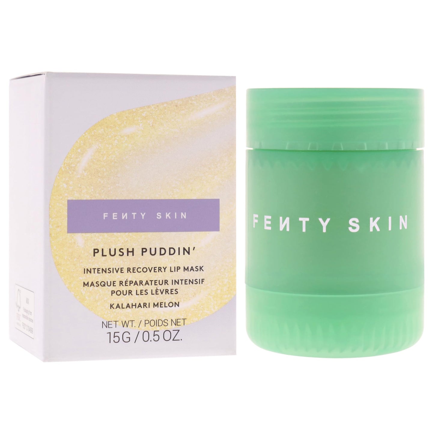 Plush Puddin Intensive Recovery Lip Mask - Kalahari Melon by Fenty Beauty for Women - 0.5 oz Lip Mask