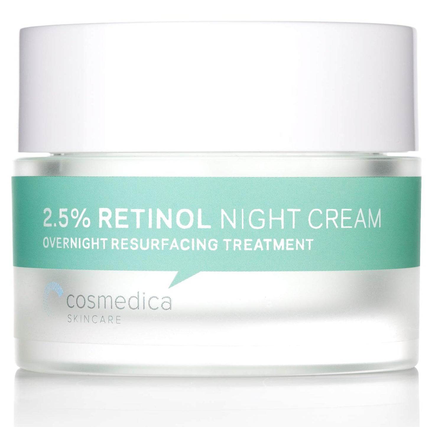Cosmedica Skincare Retinol Night Cream - Daily Moisturizing Facial Lotion Night Cream. The best Retinol Cream with Vit A and Hyaluronic Acid to target