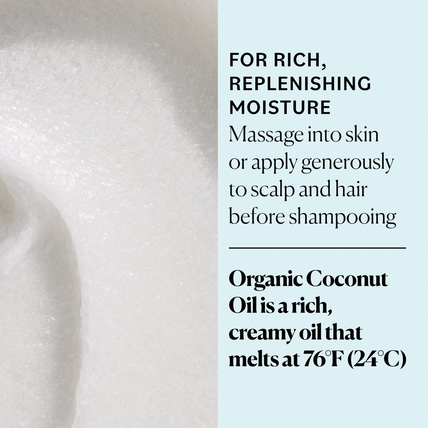Sky Organics - Multipurpose Organic Coconut Oil for Skin & Hair w Ebook, 16.9 fl oz - Extra Virgin Hair Oil & Body Moisturizer - Vitamins