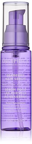 Obliphica Seaberry Leave in Hair Serum for Medium & Course Hair - Vitamins and Omegas for Frizz Free & Nourished Hair - Hair Serum for Dry Hair