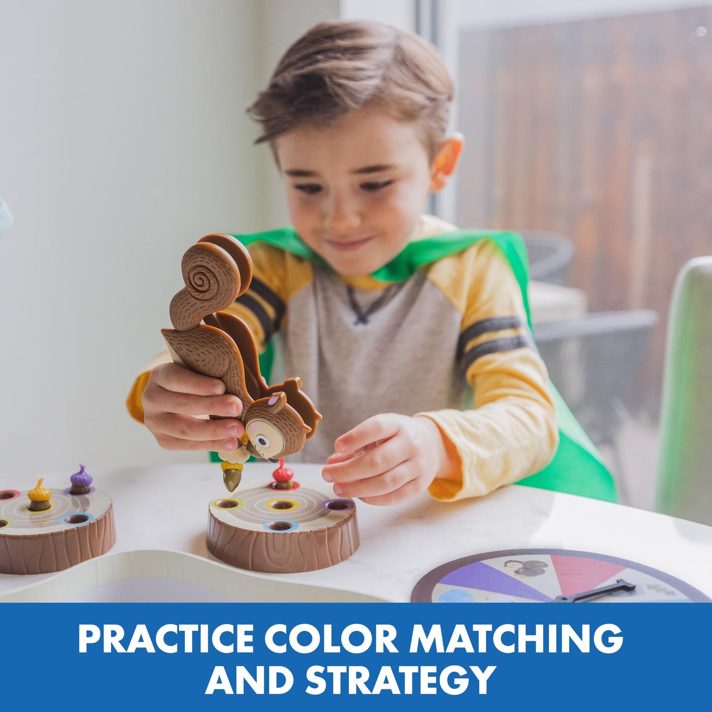 Educational Insights The Sneaky, Snacky Squirrel Game - Cute Preschool Board Games for Kids, Toddler Fine Motor Skills, Color Matching Kids Games and…