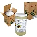 Essential Depot Shea Butter - 32 oz. - 2 lbs - Organic - Unrefined - In resealable safety sealed HDPE Jar