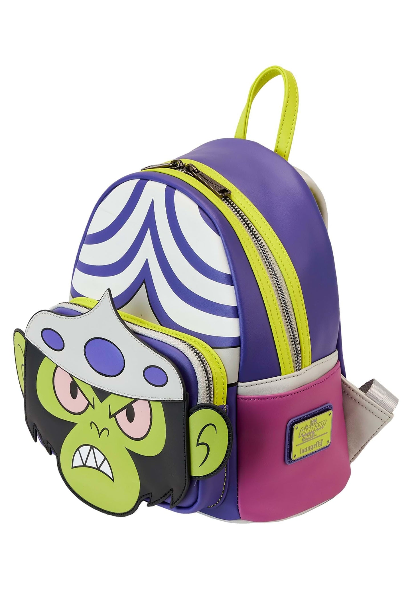 Loungefly Cartoon Network Powerpuff Girls Mojo Jojo Cosplay Mini Backpack Standard