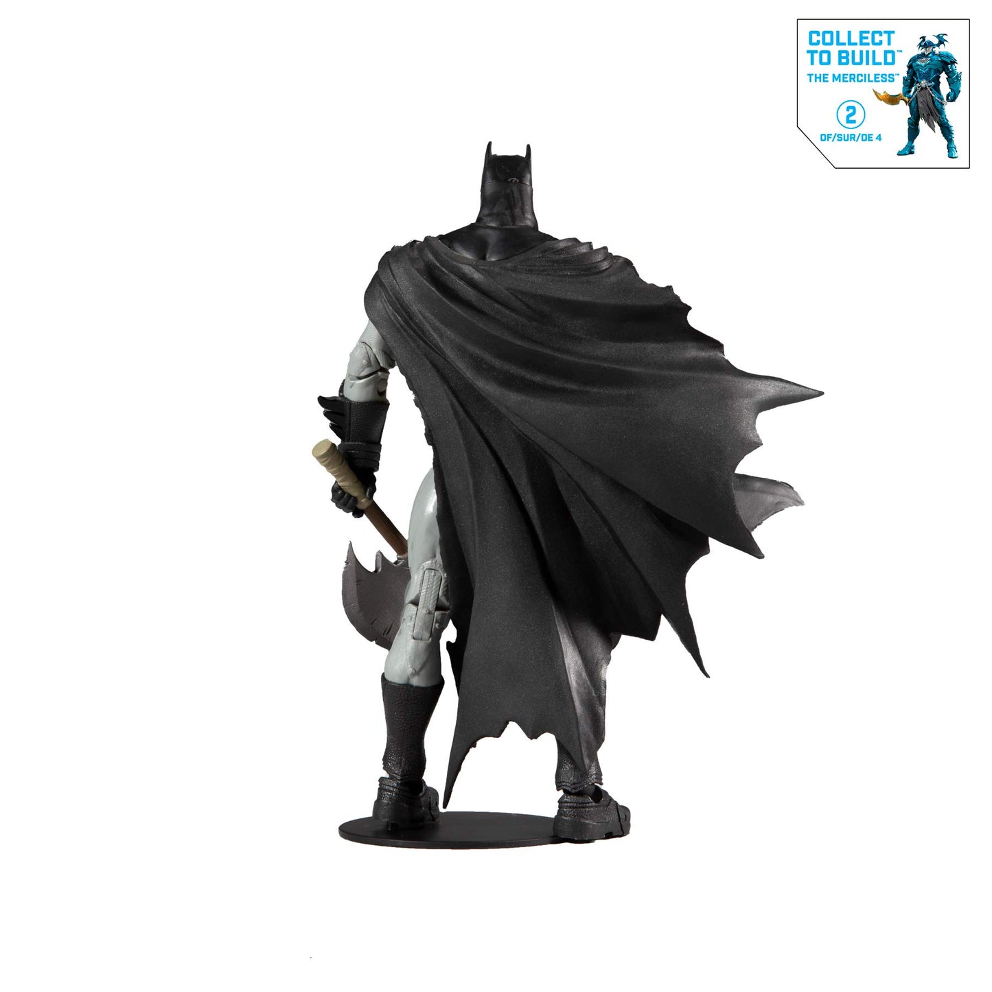 DC Multiverse Batman (Dark Nights: Metal) 7" Action Figure with Build-A Parts for 'The Merciless' Figure