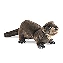 Folkmanis River Otter Hand Puppet, Brown, 1 EA