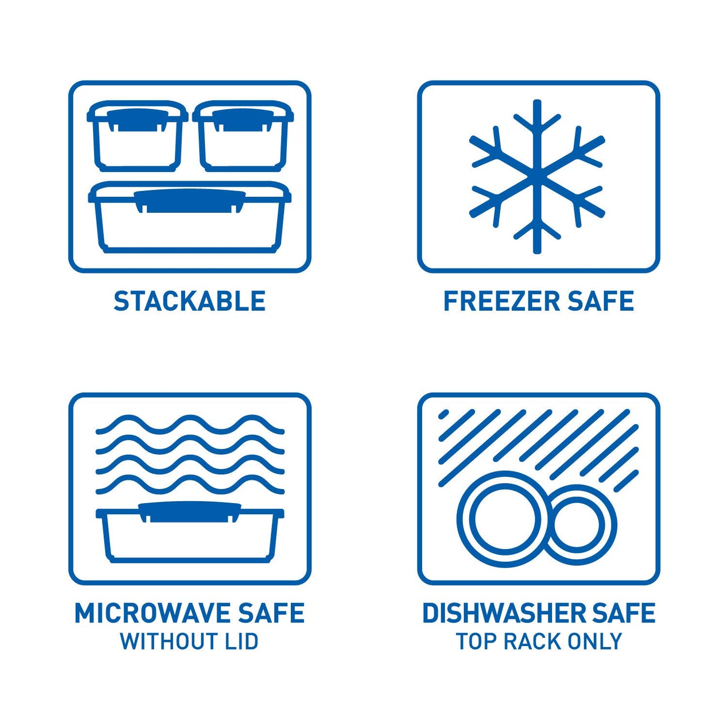 Sistema KLIP IT Accents Collection Food Storage Containers, 6.7 oz./0.2 L, Color Received May Vary, 3 Count