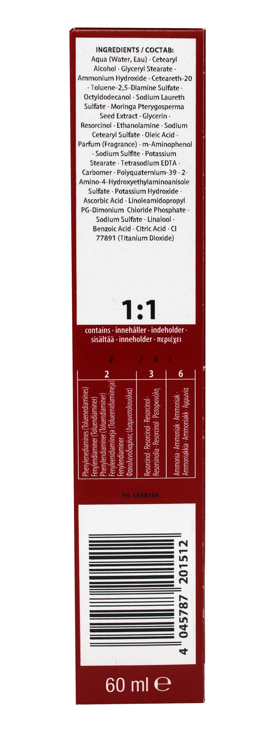 Schwarzkopf IGORA ROYAL Permanent Color Creme (3-0 Dark Brown)