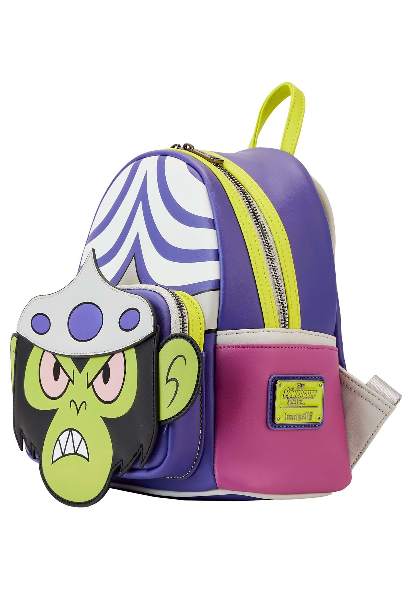 Loungefly Cartoon Network Powerpuff Girls Mojo Jojo Cosplay Mini Backpack Standard