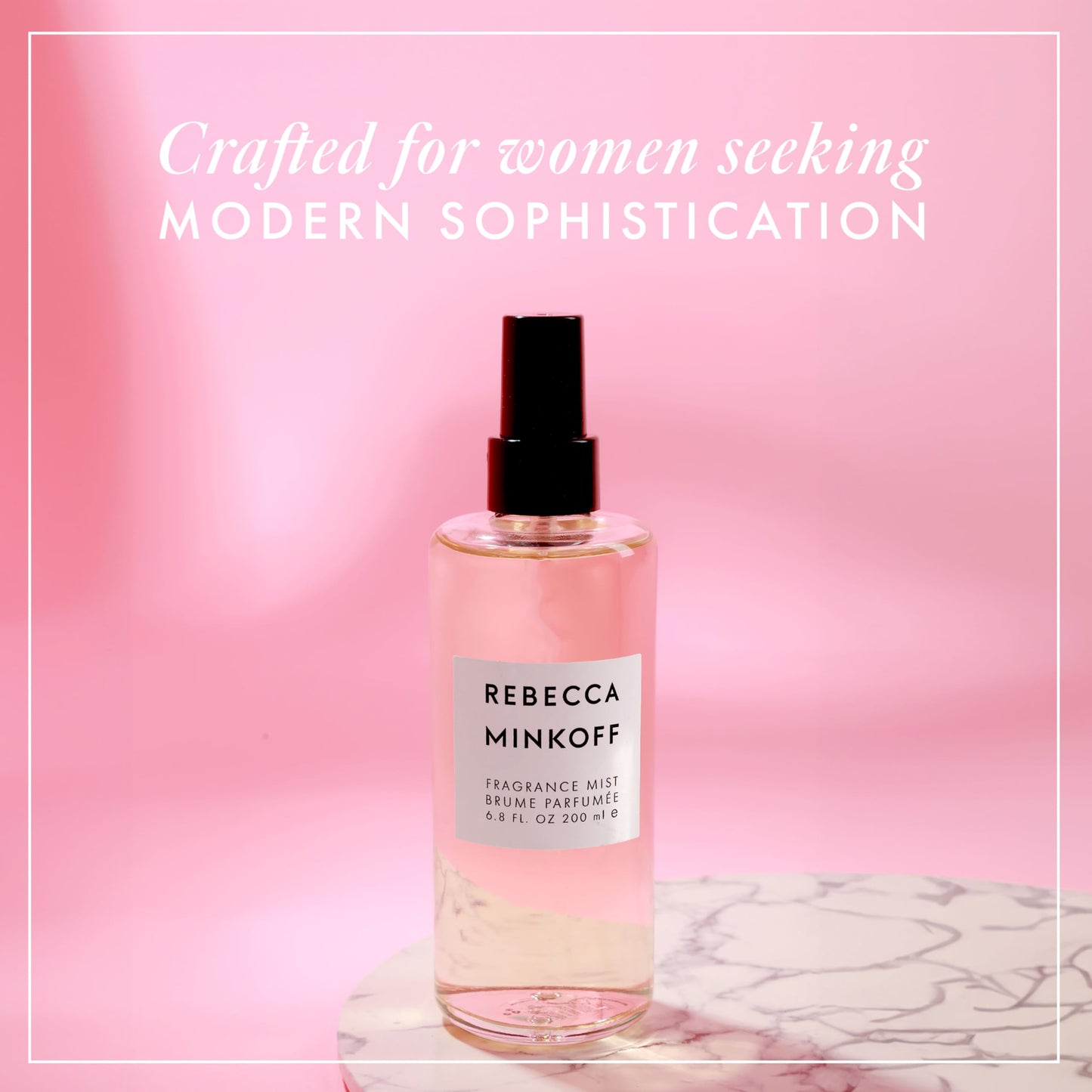 Rebecca Minkoff Body Spray for Women - Body Mist with Notes of Cardamom, Coriander, Bergamot, Tobacco, Jasmin, Tonka, and Patchouli - 6.8 oz