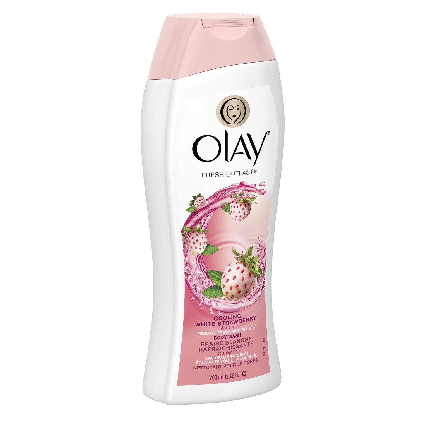 Olay Cleansing Body Wash, Silky Berry, 23.6 Fluid Ounce (Pack of 6)