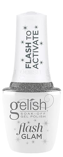 Gelish Flash Glam Sparkling Glitter Gel Polish - Dripping in Bling, 15 mL Beauty & Personal Care Gelish