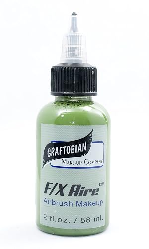 Graftobian F/X Aire Airbrush Make-Up - Green 2oz by Graftobian