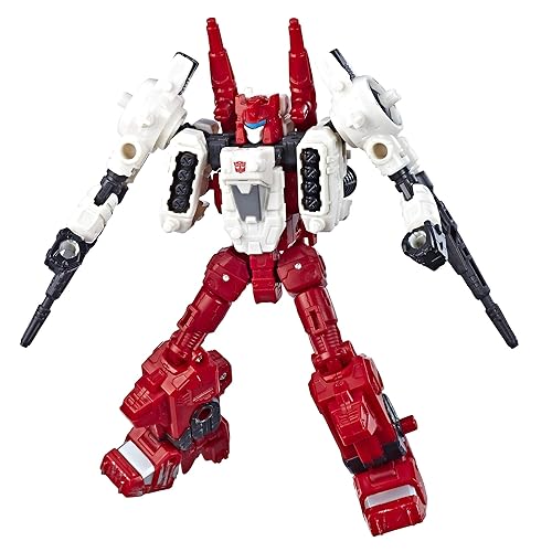 Transformers Toys Generations War for Cybertron Deluxe Wfc-S22 Autobot Six-Gun Weaponizer Action Figure - Siege Chapter - Adults & Kids Ages 8 & Up, 5