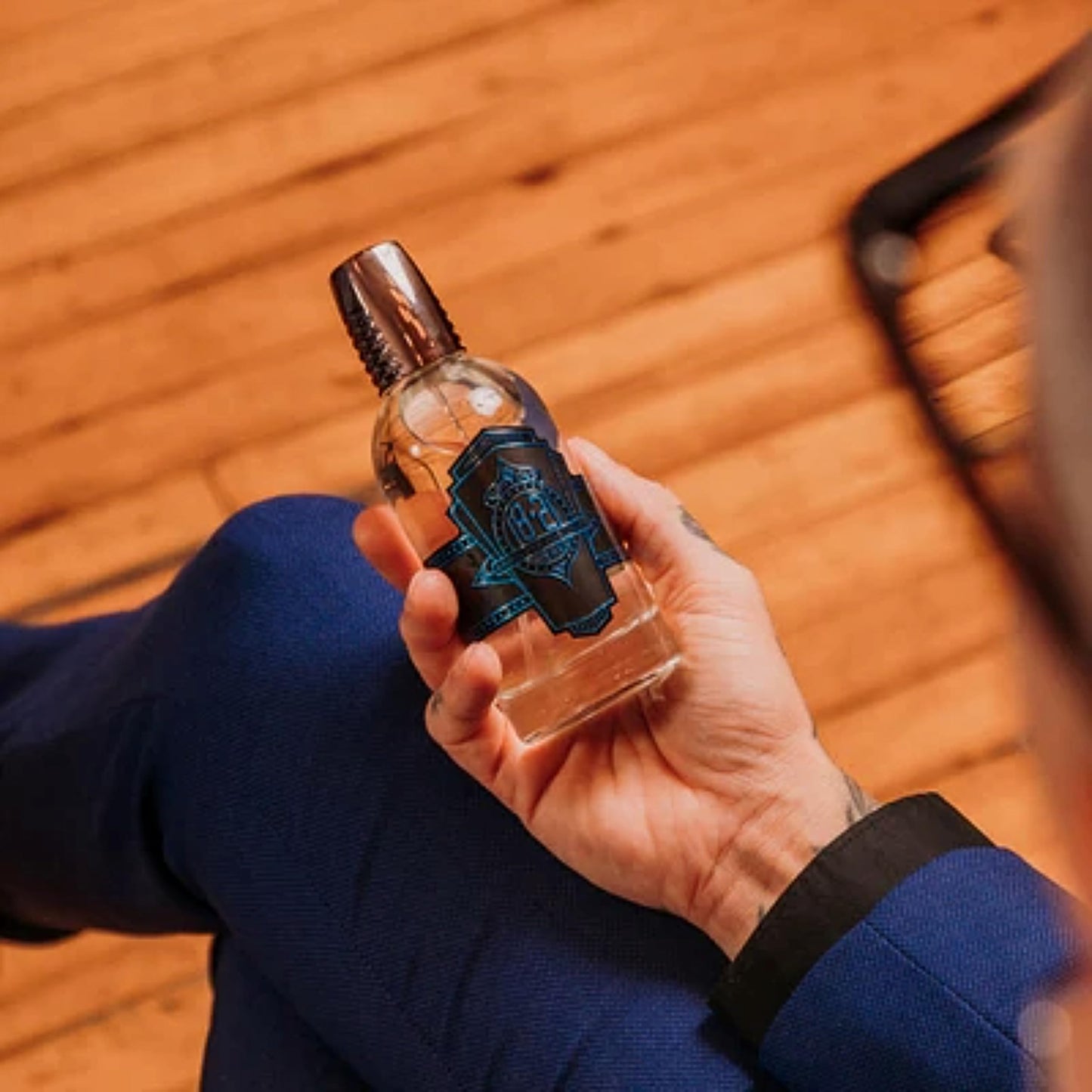 Men’s Cologne, Absolute Mahogany Fragrance, 3.4 fl. oz - Long-Lasting Eau de Parfum for Men, Sweet Scent with Woodsy Undertones - Eau de Toilette
