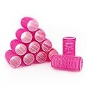 AUEAR, 12 PCS Self Grip Curlers Rollers Salon Hairdressing Holding DIY Hair Styling Curling Tools for Women Men