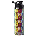 Silver Buffalo Scooby-Doo “Those Meddling Kids!” Stainless Steel Water Bottle Featuring Scooby-Doo, Fred, Velma, Shaggy, and Daphne, 25 Ounces