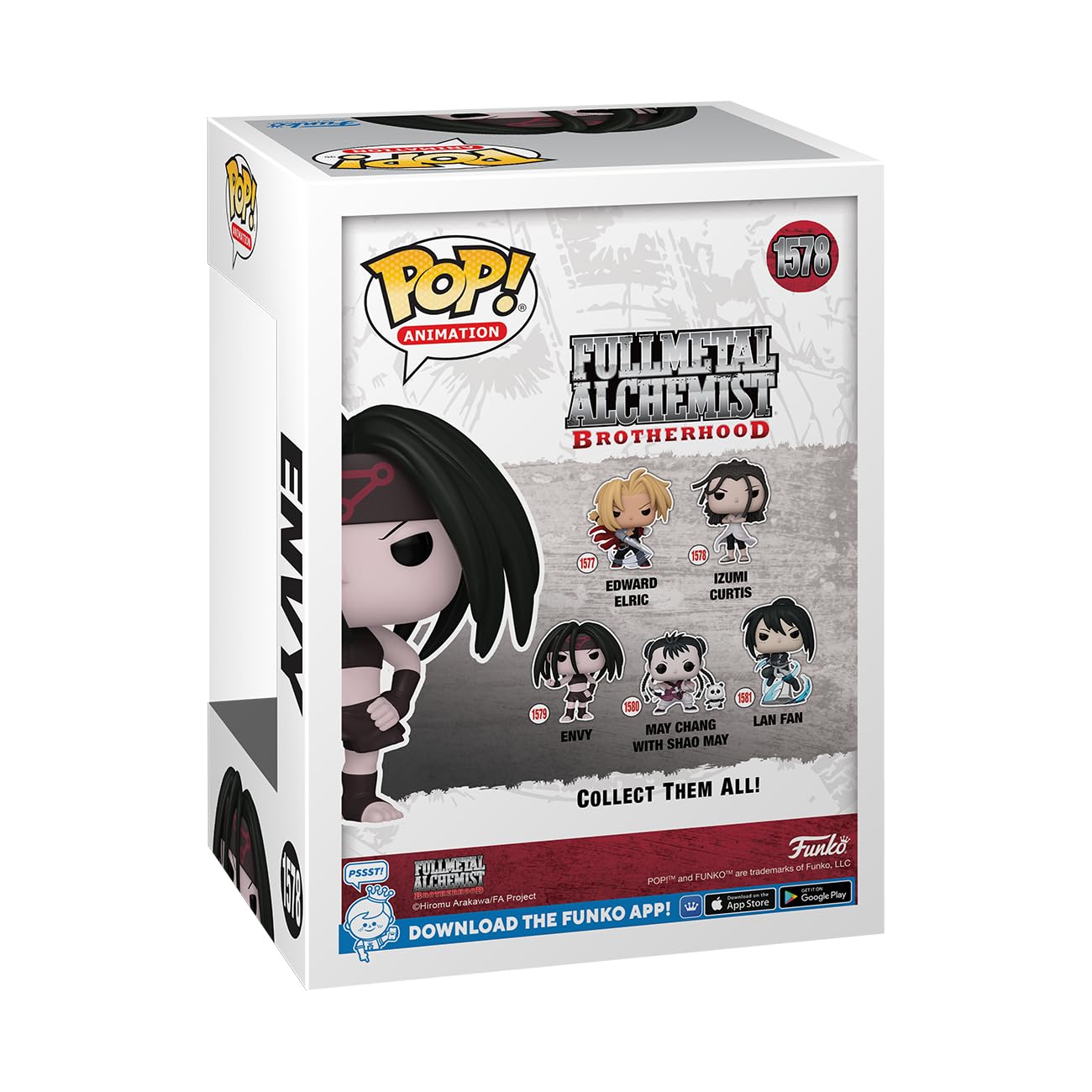 Funko Pop Animation: Fullmetal Alchemist: Brotherhood - Envy - Full Metal Alchemist - Collectable Vinyl Figure - Gift Idea - Official Merchandise…