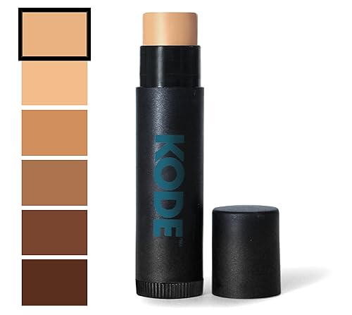 KODE Mens Concealer (Lightest) - Dark Circle Under Eye Cream Corrector, Multi-Use, Pimples, Scars, Rashes