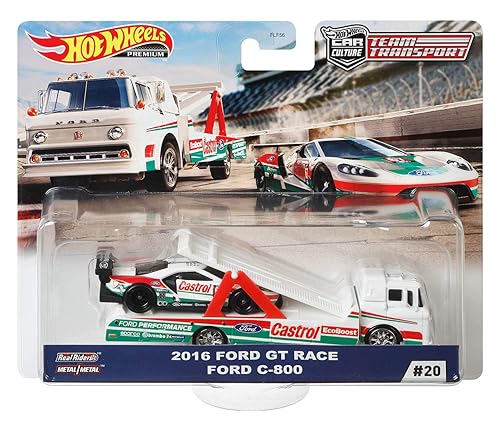 Hot Wheels Team Transport Models and Component Car