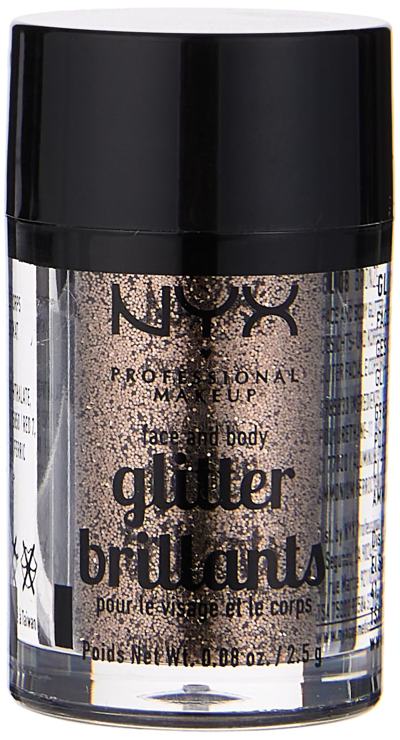 NYX Cosmetics Face & Body Glitter Bronze