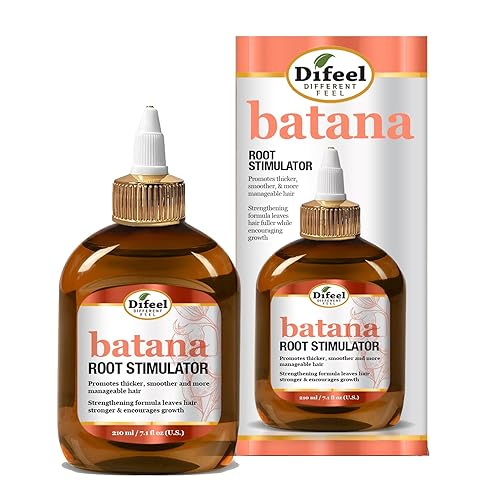Difeel Batana Root Stimulator 7.1 oz. - Batana Oil Hair Treatment, Revitalize & Nourish Hair