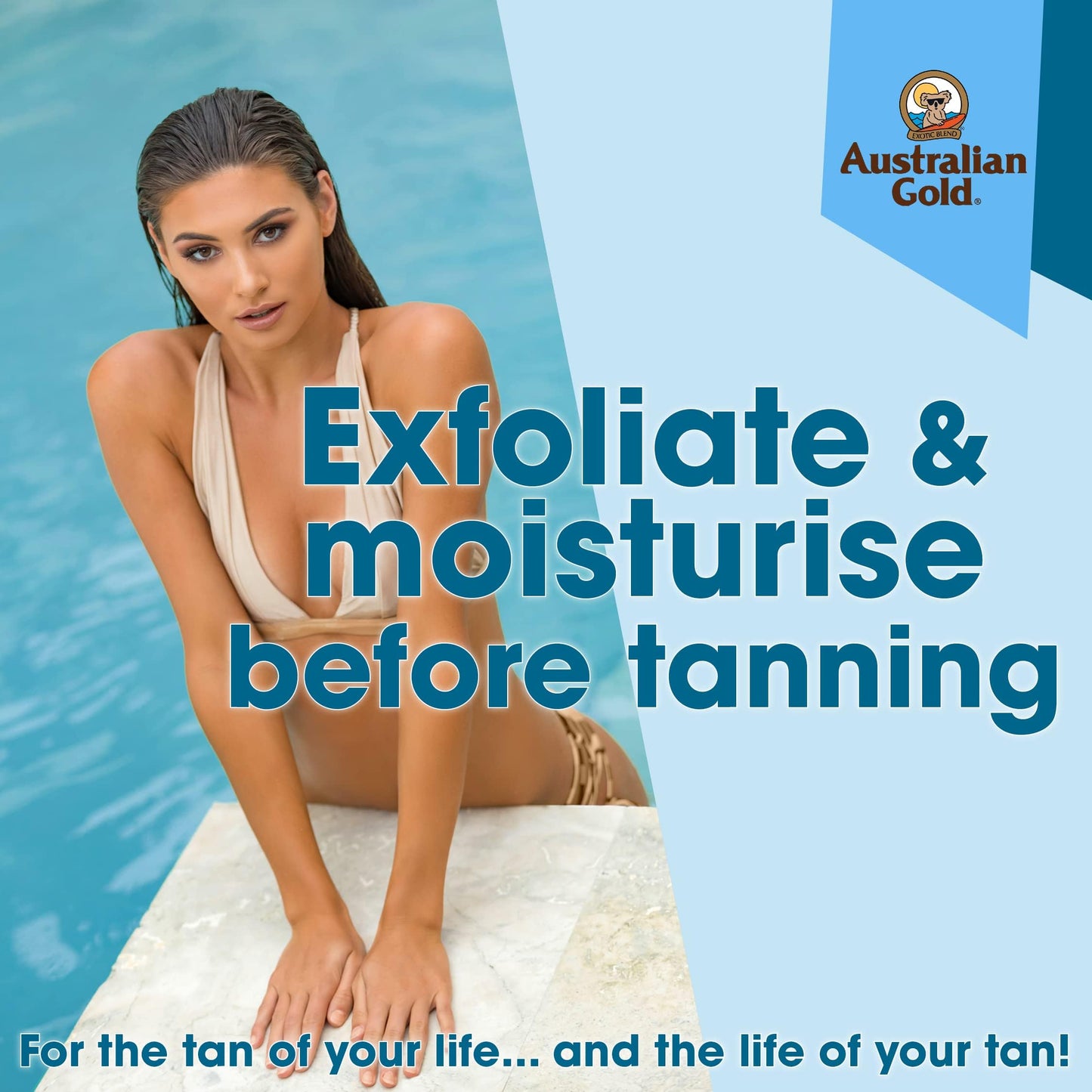 Australian Gold Sunscreen Lotion SPF 50, 8 Ounce | Moisture Max | Infused with Aloe Vera | Broad Spectrum | Water Resistant