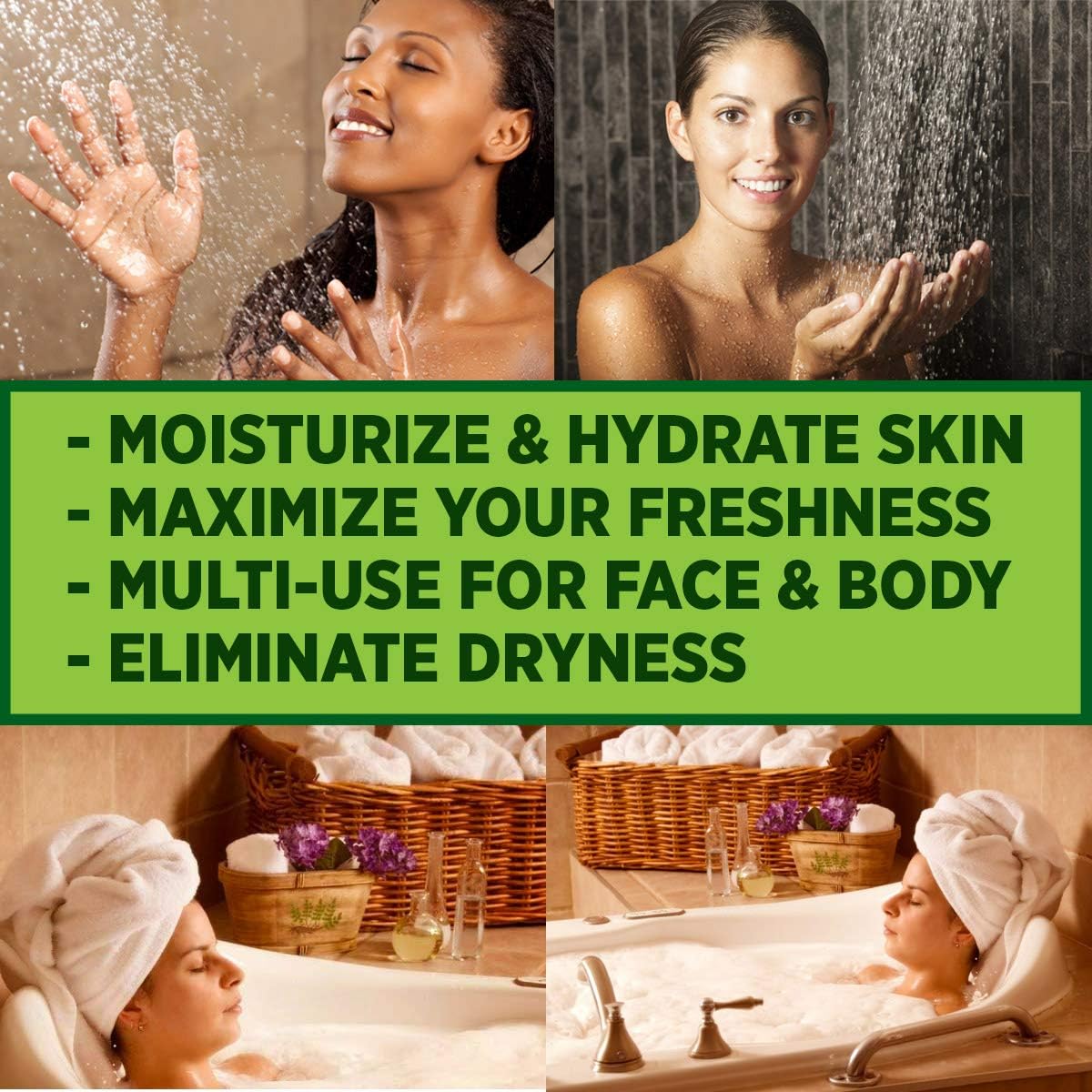 Olivia Care Bath & Body Bar Verbena Soap 4 Pack Gift Box Organic, Vegan & Natural Contains Olive Oil Repairs, Hydrates, Moisturizes & Deep Cleans Good Beauty & Personal Care Olivia Care