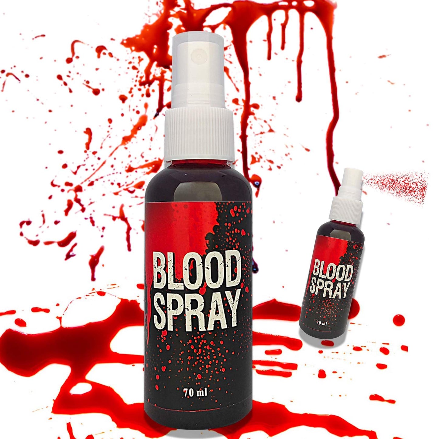 Fusang Fake Blood Spray,Halloween Fake Blood Washable Realistic Special Effects Zombie Vampire Costume Makeup & Dress Up,SFX Makeup Fake Liquid Blood