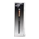 Shaina B. Miami Makeup Eyeshadow Brush - Professional Fluffy Eye Shadow Brush with Soft, Firm Synthetic Bristles for Powder & Cream Shadows, Shading