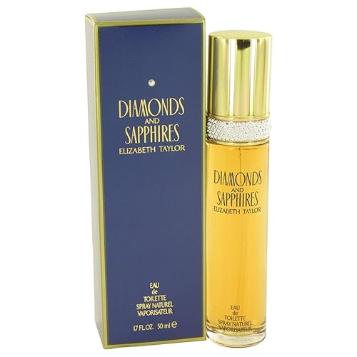 DIAMONDS & SAPHIRES by Elizabeth Taylor Eau De Toilette Spray 1.7 oz