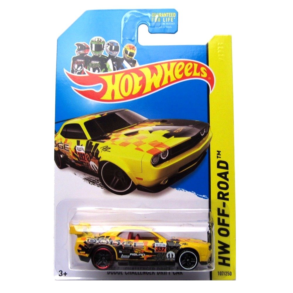 Hot Wheels HW Off-Road 107/250 Dodge Challenger Drift Car