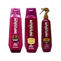 Infusium Professional Shampoo 13.5 oz, Conditioner 13.5 oz, and Leave-In Treatment 11 oz Set - Repair & Replenish - 3 Bottles