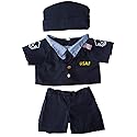 Air Force Uniform Outfit Teddy Bear Clothes Fits Most 14" - 18" Build-a-bear and Make Your Own Stuffed Animals
