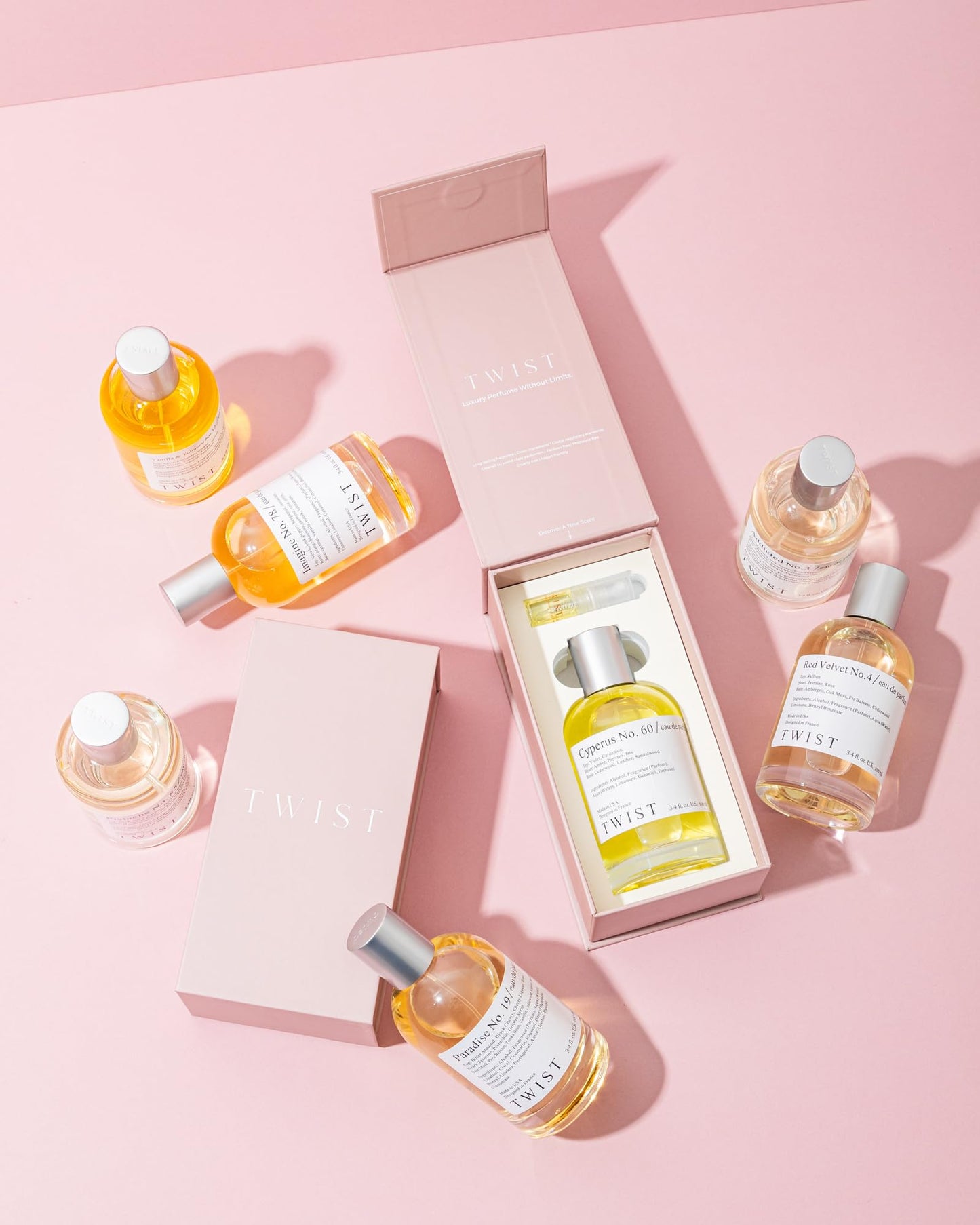 Twist River No. 64 - Eau De Parfum Inspired by Creed's Silver Mountain W., Long-Lasting Perfume For Men & Women, Paraben Free, Vegan, Clean